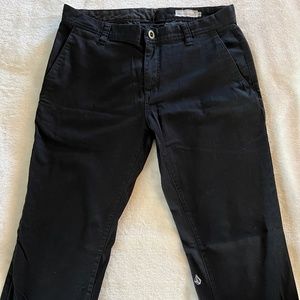 Mens Volcom Black Pants